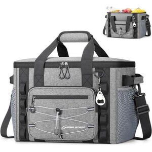 Large Soft Cooler Bag 30 Can Insulated Leakproof Beach Camping Travel Tote
